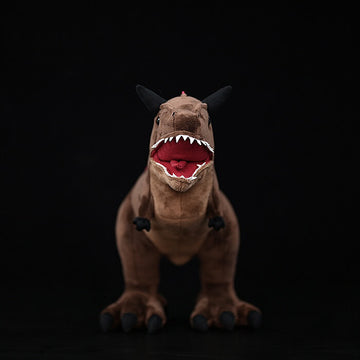 Realistic Carnotaurus Dinosaur Stuffed Animal Plush Toy